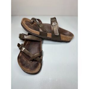 Birkenstock Mayari Golden Brown Bronze Sandals‎ Size 37 L6 M4